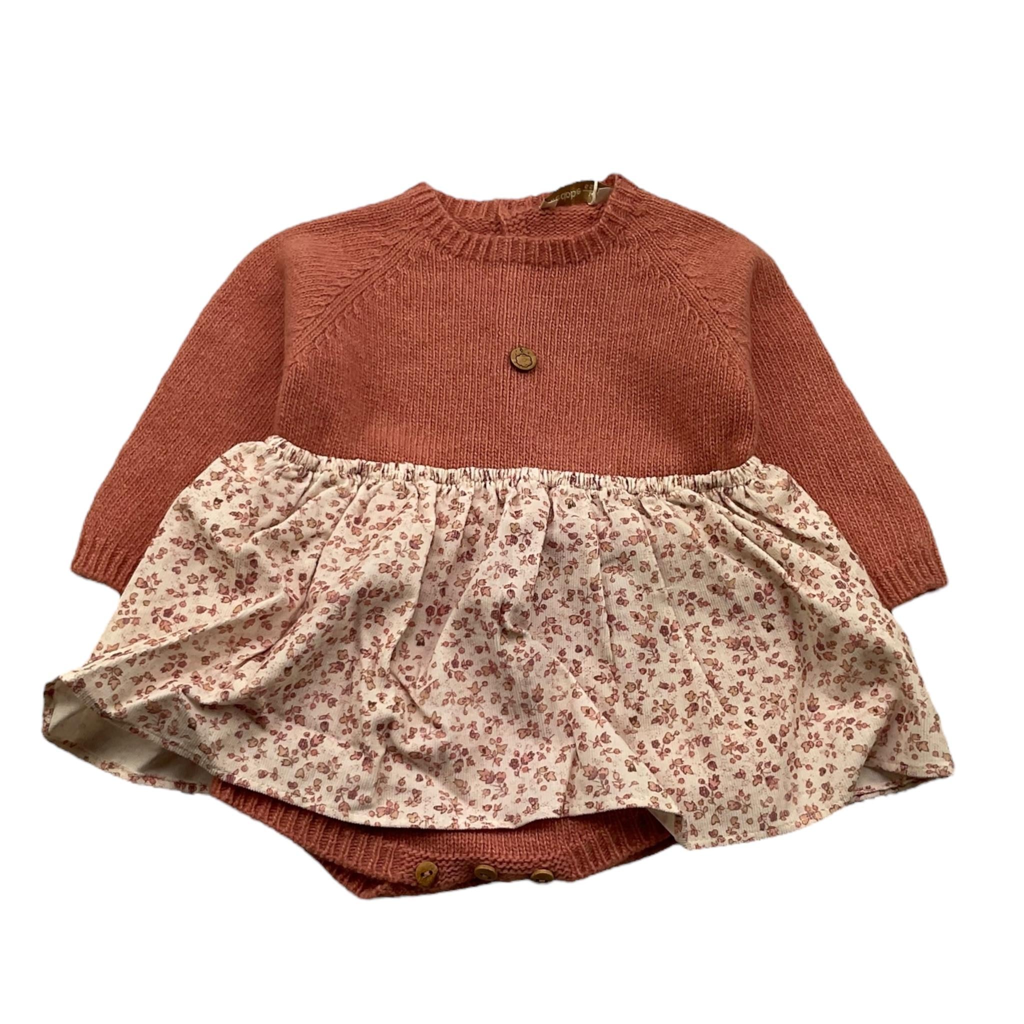 WEDOBLE pagliaccetto tinta unita Rosa per Neonata I2406305 ROSA WEDOBLE 