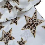 Relish Camicia Tinta Unita con Fantasia Stelle per Bambina 18656 PANNA RELISH 