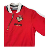 Just Cavalli Abito Mezza Manica con Colletto In Contrasto per Bambina JGP26127VE ROSSO JUST CAVALLI 