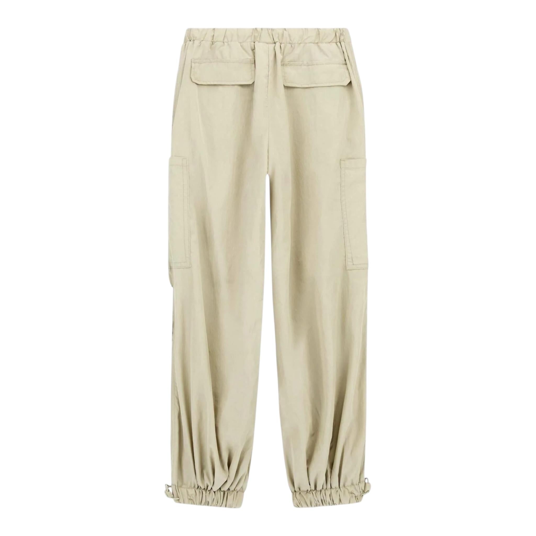 Guess Pantalone Tinta Unita con Elastico In Vita per Bambina J5RB08WGW4 BEIGE GUESS 