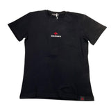 Zu+Elements T-Shirt Girocollo Tinta Unita Con Stampa Nero Per Bambino