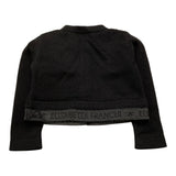 ELISABETTA FRANCHI coprispalle tinta unita  Nero per Neonata EGMA07 NERO ELISABETTA FRANCHI 