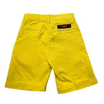 Bikkembergs Bermuda Tinta Unita con Girovita Regolabile per Bambino BK3066 GIALLO BiKKEMBERGS 