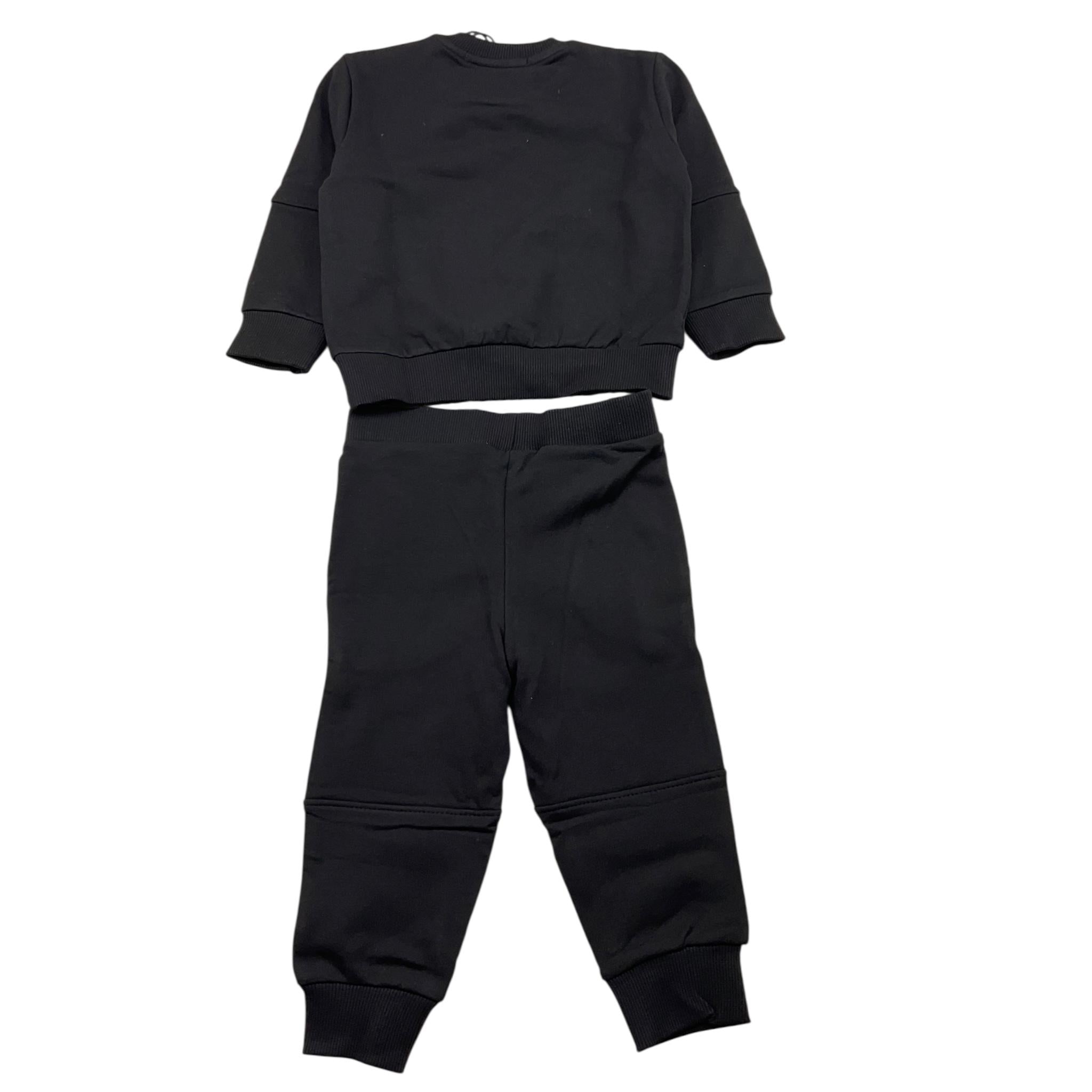 CESARE PACIOTTI completo 2pz felpa-pantalone tingta unita Nero per Neonato COMP5321BX NERO CESARE PACIOTTI 