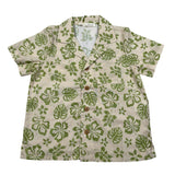 Zhoe & Tobiah Camicia Mezza Manica Tinta Unita Stampa Fantasia per Neonato WI1BN BEIGE/VERDE ZHOE & TOBIAH 
