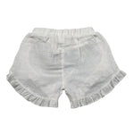 Play Up Short Tinta Unita con Elastico In Vita per Neonata PA022AQ11700 BIANCO PLAY UP 