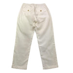 Eleventy Pantalone Tinta Unita con Elastico In Vita per Bambino ES6P20 BIANCO ELEVENTY 