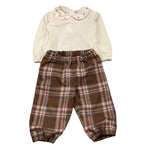 MALVI & CO completo 2 pezzi body-pantalone Bianco per Neonato F24N126BDJJ BIANCO MALVI & CO 