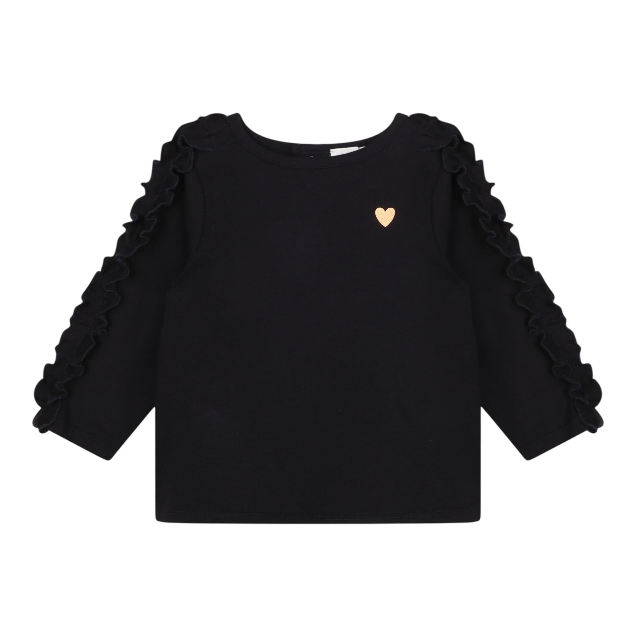 MICHAEL KORS shirt girocollo tinta unita Blu per Bambina Y05305 BLU MICHAEL KORS 