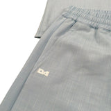 Daniele Alessandrini Completo 2 Pezzi Camicia-Bermuda Tinta Unita per Bambino 1236C00230 AZZURRO DANIELE ALESSANDRINI 