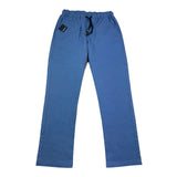 I Do Pantalone Tinta Unita Con Elastico In Vita Blu Per Bambino