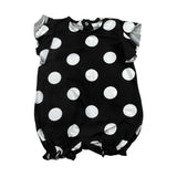 Nanan Pagliaccetto Tinta Unita con Fantasia Pois per Neonata E2242306N NERO NANAN 