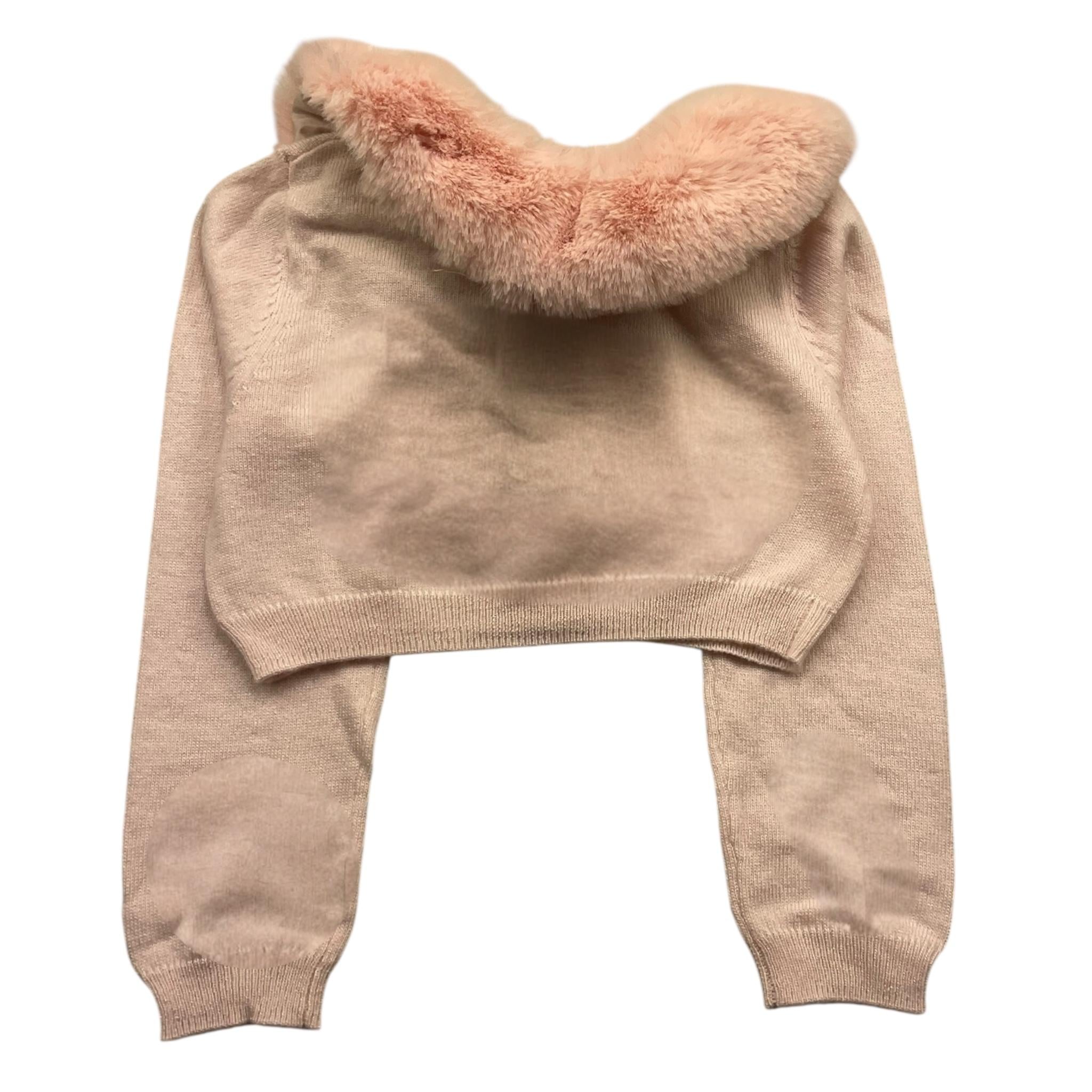 MISS BLUMARINE coprispalle tinta unita con colletto Rosa per Bambina IF3126J ROSA MISS BLUMARINE 