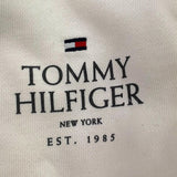 TOMMY HILFIGER felpa tinta unita con cappuccio e stampa Panna per Bambino KB0KB09193 PANNA TOMMY HILFIGER 