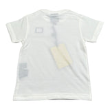 F**K T-Shirt Girocollo Tinta Unita con Stampa per Neonato FJ2450038WHN BIANCO F**K 