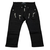 Do Not Conform Jeans Tinta Unita con Girovita Regolabile per Bambino BK01 NERO DO NOT CONFORM 