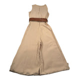 Elsy Tuta Intera Giromanica tinta unita Beige per Bambina 5333 BEIGE ELSY 