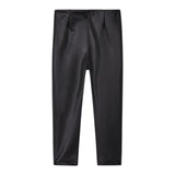 MAYORAL leggins in ecopelle tinta unita Nero per Bambina 4780 NERO MAYORAL 