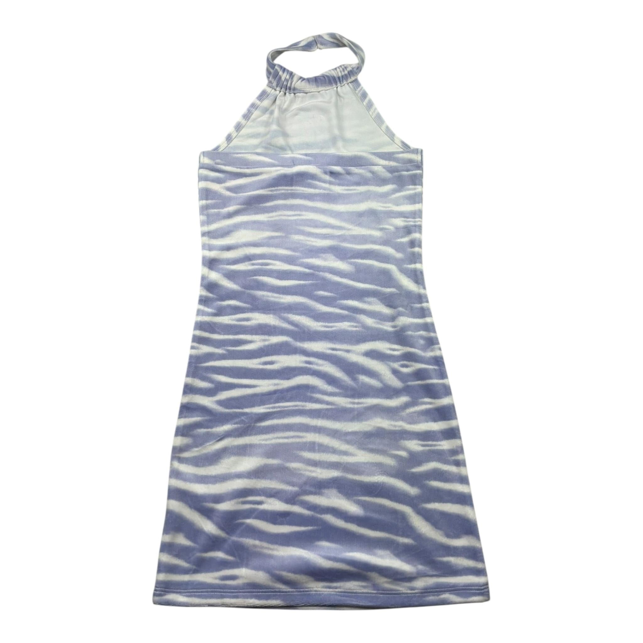 Juicy Couture Abito Bicolore con Fantasia Zebrata per Bambina JBX6523 BIANCO/VIOLA JUICY COUTURE 