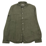 Paolo Pecora Camicia Manica Lunga Tinta Unita per Bambino PP4032 VERDE PAOLO PECORA 