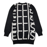 MARC ELLIS abito tinta unita con stampa mezzo collo Nero per Bambina JMJDR00110X NERO MARC ELLIS 