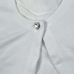 Monnalisa Coprispalle Tinta Unita per Bambina 171800 BIANCO MONNALISA 