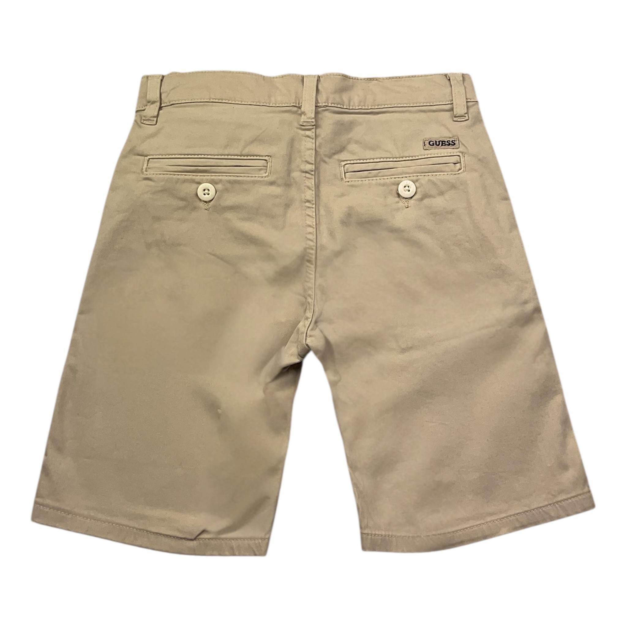 Guess Bermuda Tinta Unita con Girovita Regolabile per Bambino L4RD06WFPMA BEIGE GUESS 
