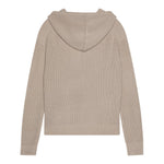 Calvin Klein Maglia Tinta Unita con Cappuccio per Bambino IB0IB02413 BEIGE CALVIN KLEIN 