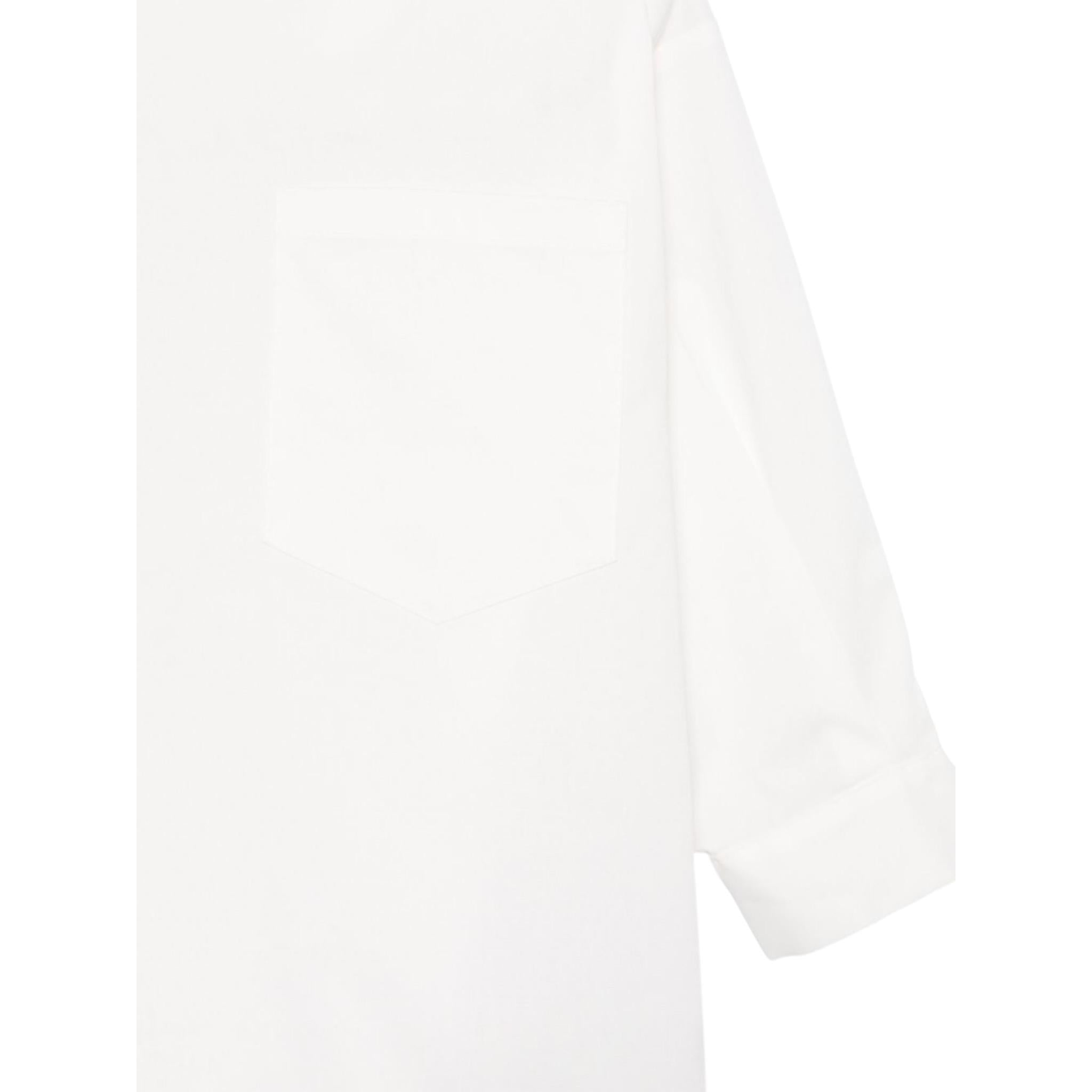 Dou Dou Camicia Tinta Unita Manica Lunga per Bambina DW1A20XXX BIANCO DOU DOU 