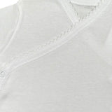 Calamaro Body Tinta Unita Mezza Manica per Neonata KWEE BIANCO CALAMARO 