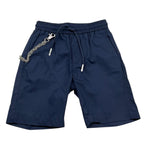 Antony Morato Bermuda Tinta Unita con Elastico In Vita per Bambino MKSH00092 BLU ANTONY MORATO 