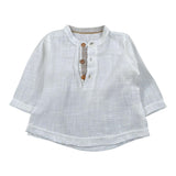 Babyvip Camicia Tinta Unita con Bottoni per Neonato T1303 BIANCO BABYVIP 