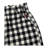 Carre'Ment Beau Short Zweifarbiges Karomuster Schwarz/Weiß für Mädchen