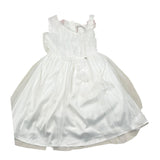 Alice Pi Abito Cerimonia Tinta Unita con Tulle per Bambina 2209 BIANCO ALICE PI 