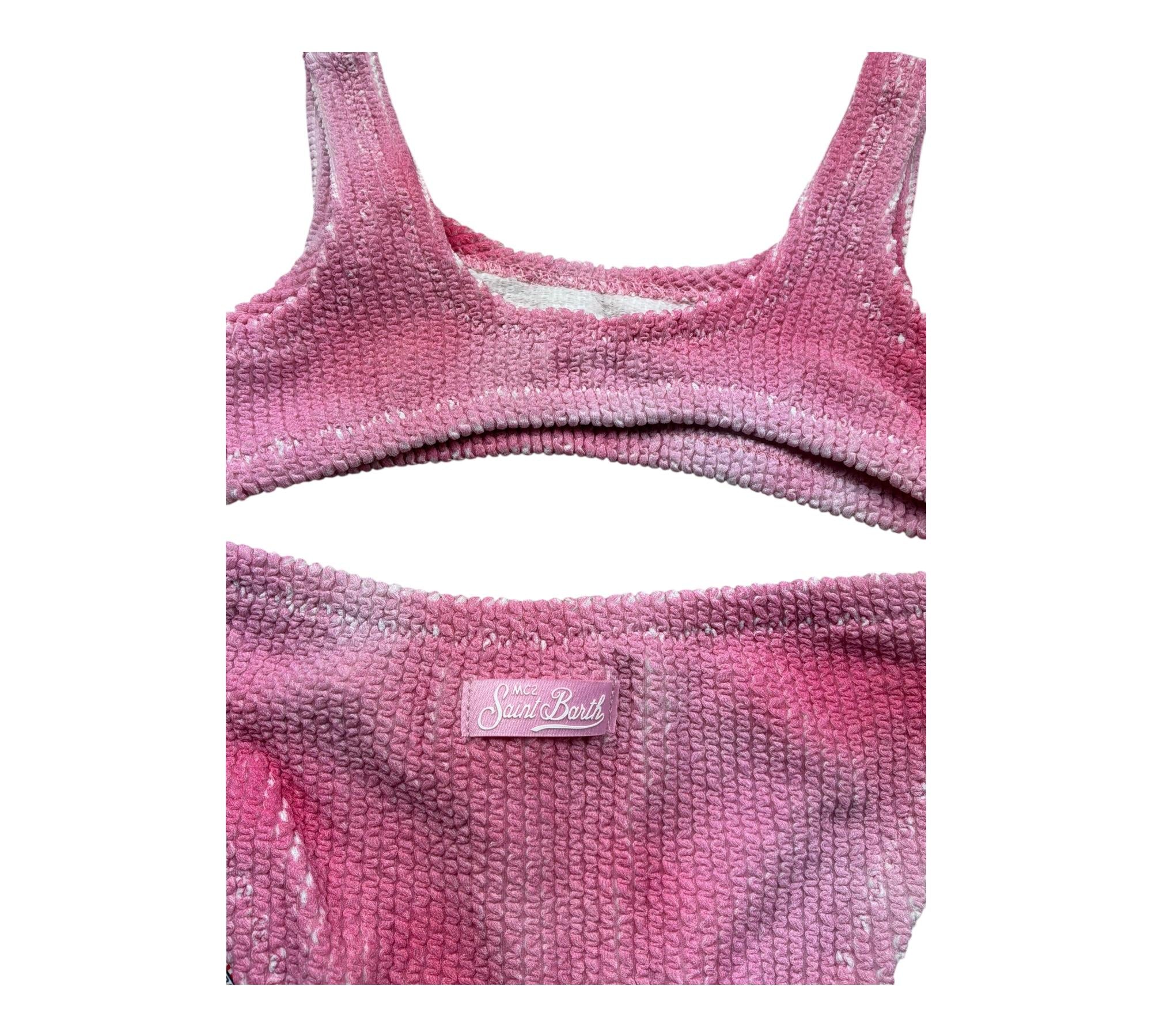 Saint Barth Costume 2 Pezzi Fascia-Mutandina per Bambina BAKER ROSA SAINT BARTH 