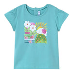 Mayoral T-Shirt Girocollo Tinta Unita con Stampa per Neonata 1049 TIFANNY MAYORAL 