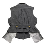 PHILOSOPHY giacca modello smanicato tinta unita Grigio per Bambina PFGL009 GRIGIO PHILOSOPHY 