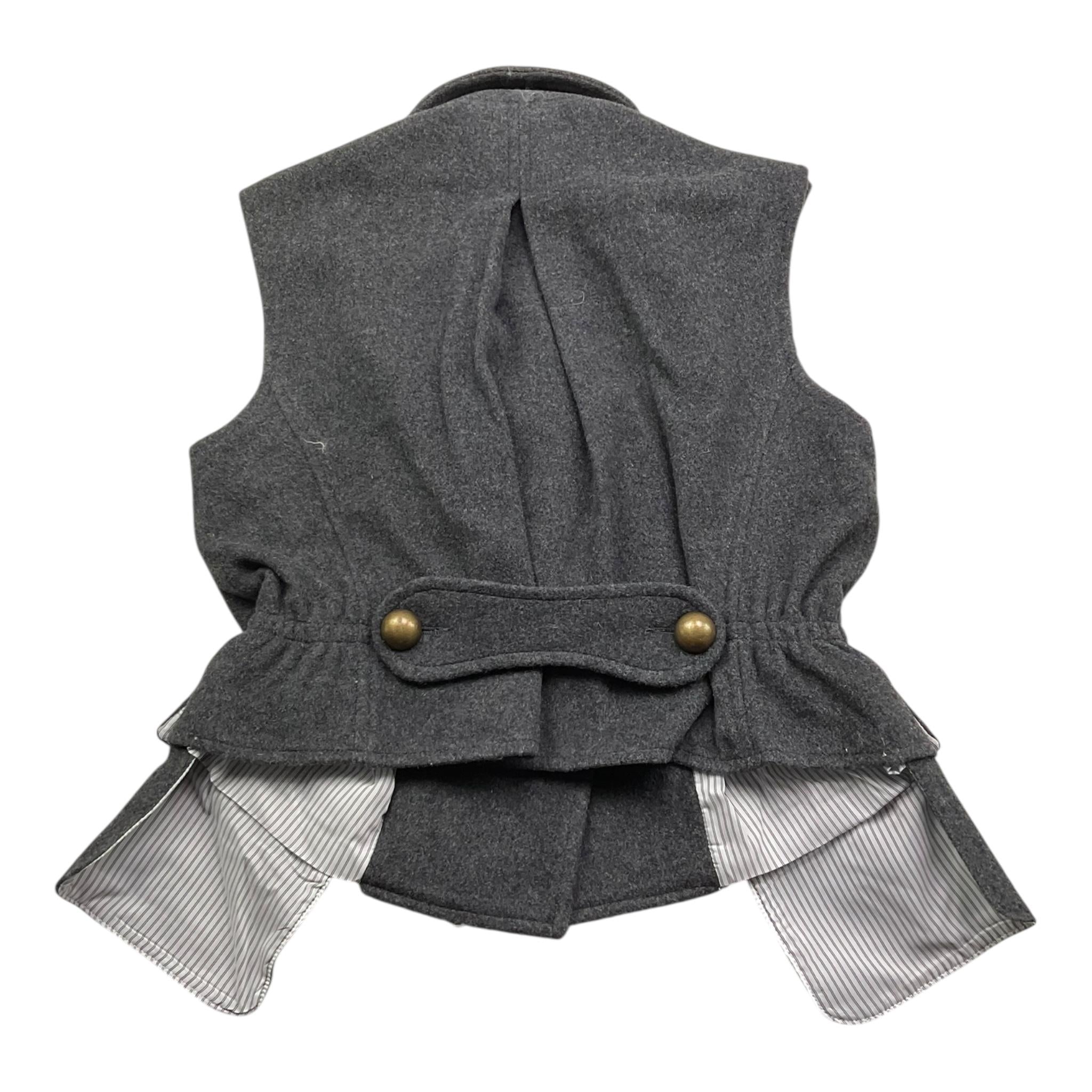 PHILOSOPHY giacca modello smanicato tinta unita Grigio per Bambina PFGL009 GRIGIO PHILOSOPHY 