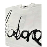 Diadora T-Shirt Modello Crop tinta unita con Stampa Bianco per Bambina S4DIJGTH095 BIANCO DIADORA 