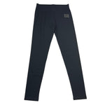 Freddy Leggins Tinta Unita con Logo per Bambina FR2012 NERO FREDDY 