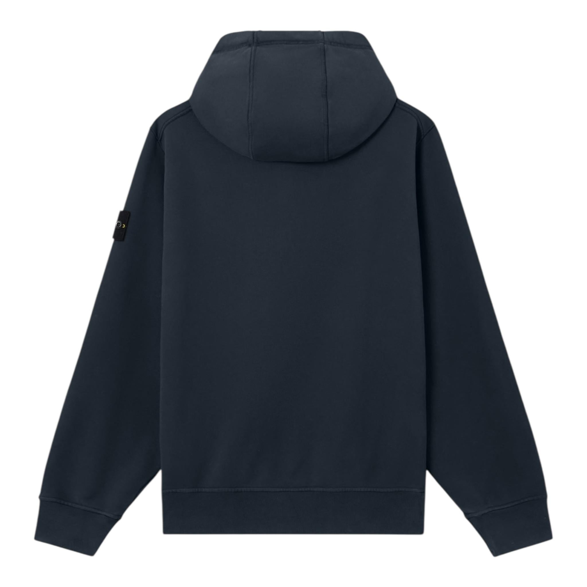 Stone Island Felpa con Zip E E Logo per Bambino 811660720 BLU STONE ISLAND 