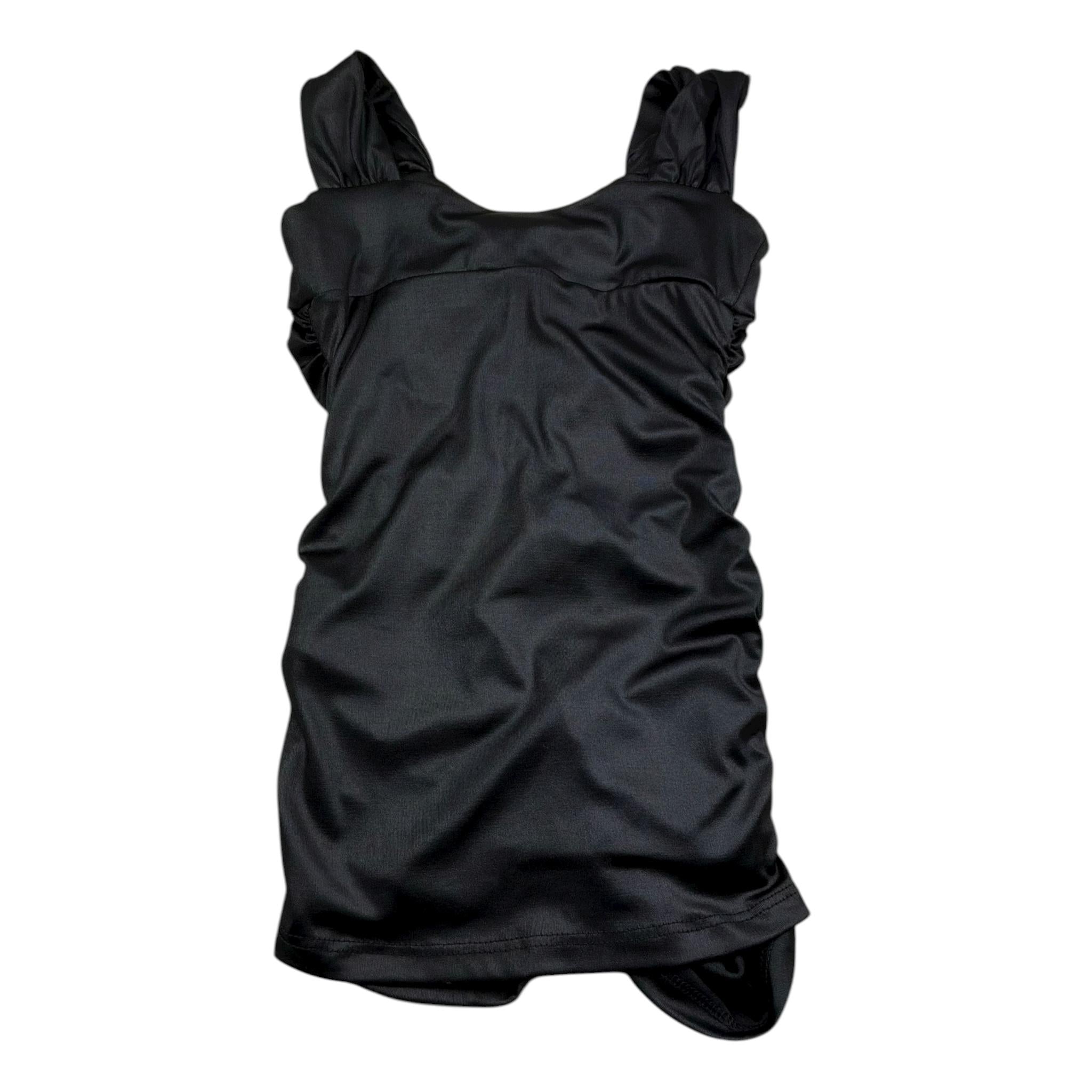 Marc Ellis Abito Tinta Unita con Arricciatura per Bambina JMJDR01206 NERO MARC ELLIS 