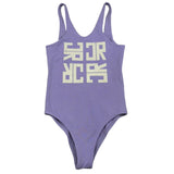 John Richmond Body Tinta Unita con Stampa per Bambina RGP26019CO LILLA JOHN RICHMOND 