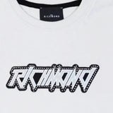 John Richmond T-Shirt Girocollo Tinta Unita con Stampa per Bambino RBP25071TS BIANCO JOHN RICHMOND 