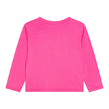 BillIEBLUSH shirt girocollo tinta unita con stampa  Fuxia per Neonata U20406 FUXIA BillIEBLUSH 