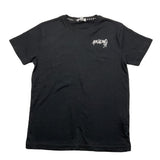Yours T-Shirt Girocollo Tinta Unita Con Stampa In Contrasto Nero Per Bambino