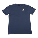 Sundek T-Shirt Girocollo Tinta Unita Con Stampa Blu Per Bambino