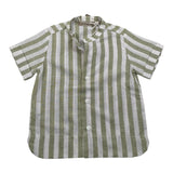 La Stupenderia Camicia Mezza Manica Bicolore per Bambino TCCM71X BIANCO/VERDE LA STUPENDERIA 
