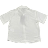 Paolo Pecora Camicia Mezza Manica Tinta Unita per Bambino PP4302 BIANCO PAOLO PECORA 