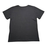 Comme Des Fuckdown T-Shirt tinta unita con Stampa Nero per Bambina TSCD9302J NERO COMME DES FUCKDOWN 